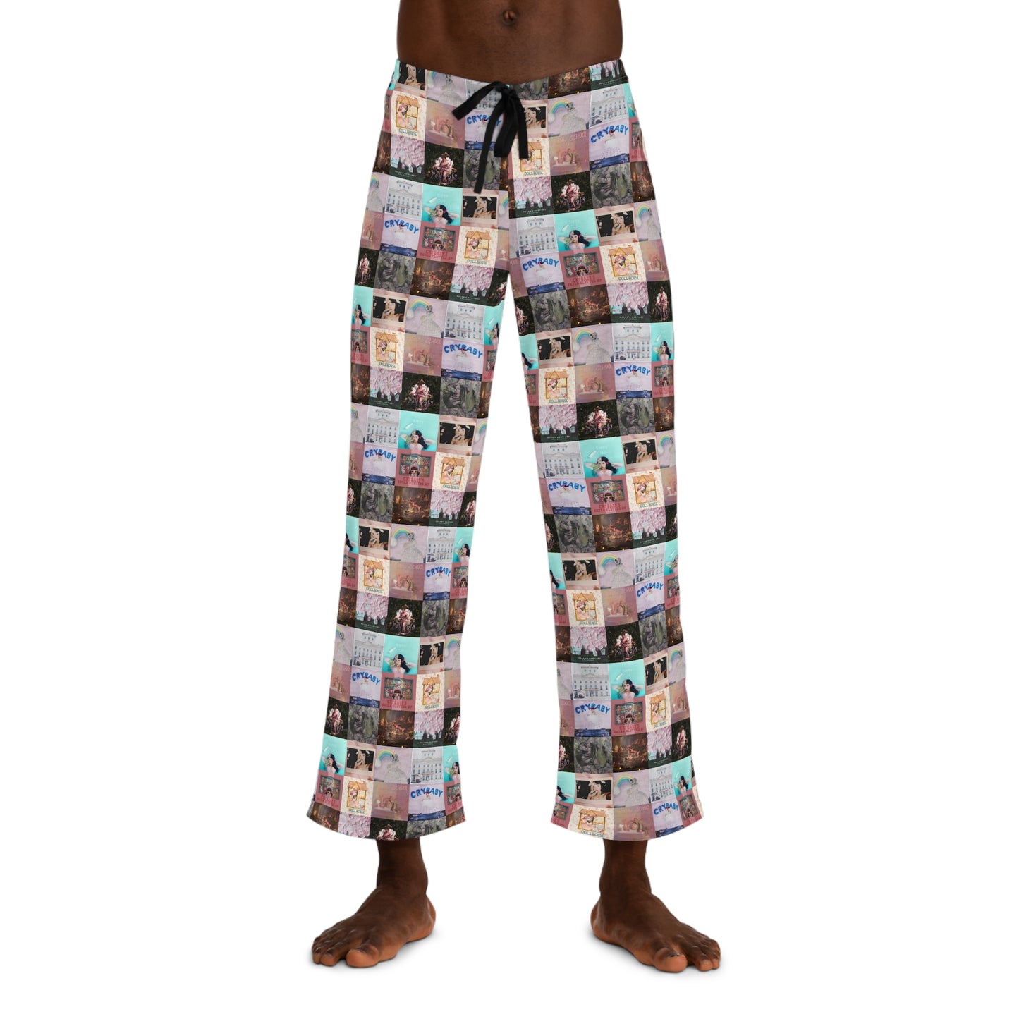 Melanie Martinez Album Art Collage Men's Pajama Pants