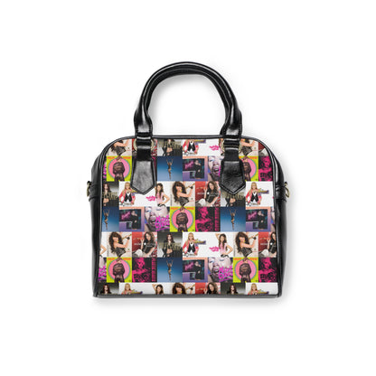 Miley Cyrus Album Cover Collage Shoulder Handbag