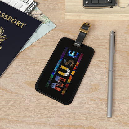 Muse Album Art Letters Luggage Tag