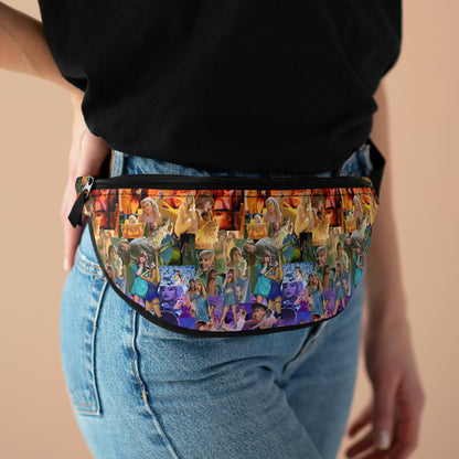 Taylor Swift Rainbow Photo Collage Fanny Pack