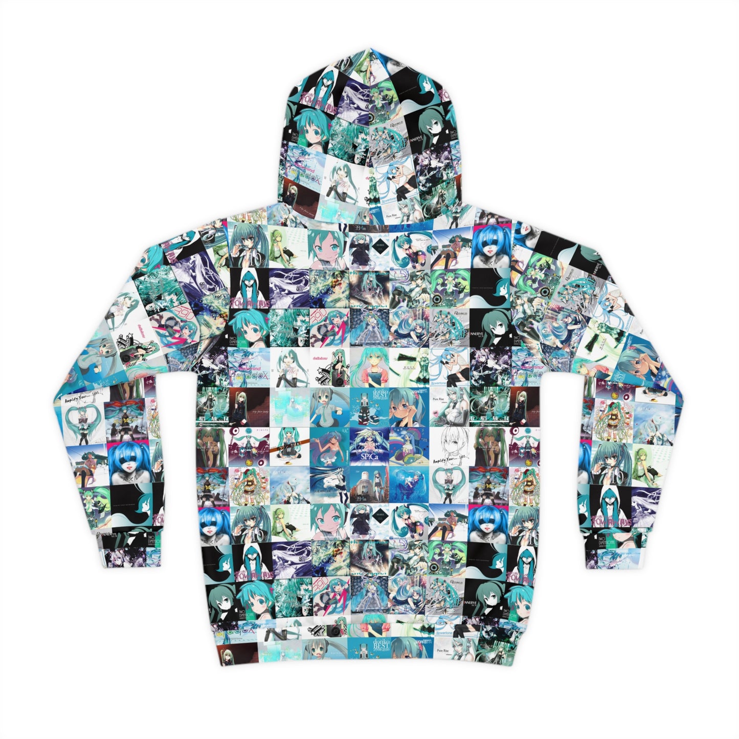 Hatsune Miku Album Cover Collage Kid's Hoodie