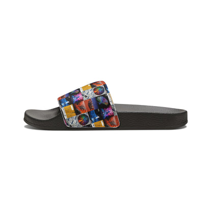 Muse Album Cover Collage Youth Slide Sandals