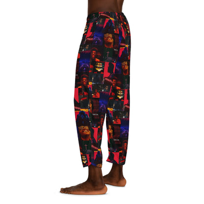 The Weeknd Heartless Nightmares Collage Men's Pajama Pants