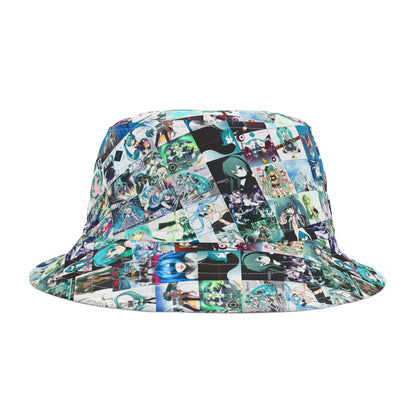 Hatsune Miku Album Cover Collage Bucket Hat