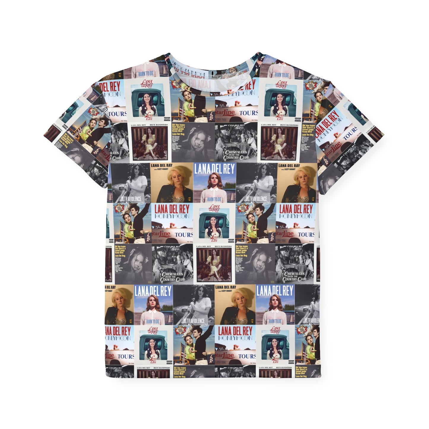 Lana Del Rey Album Cover Collage Kids Sports Jersey