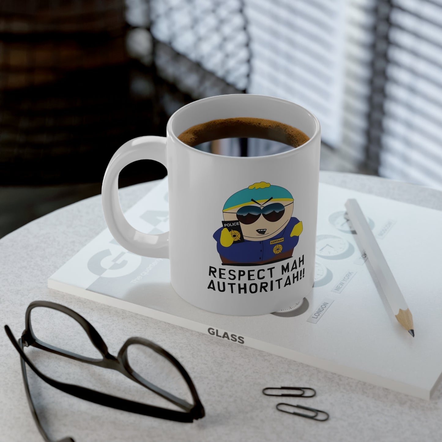 South Park Cartman Respect Mah Autheritah! Jumbo Mug