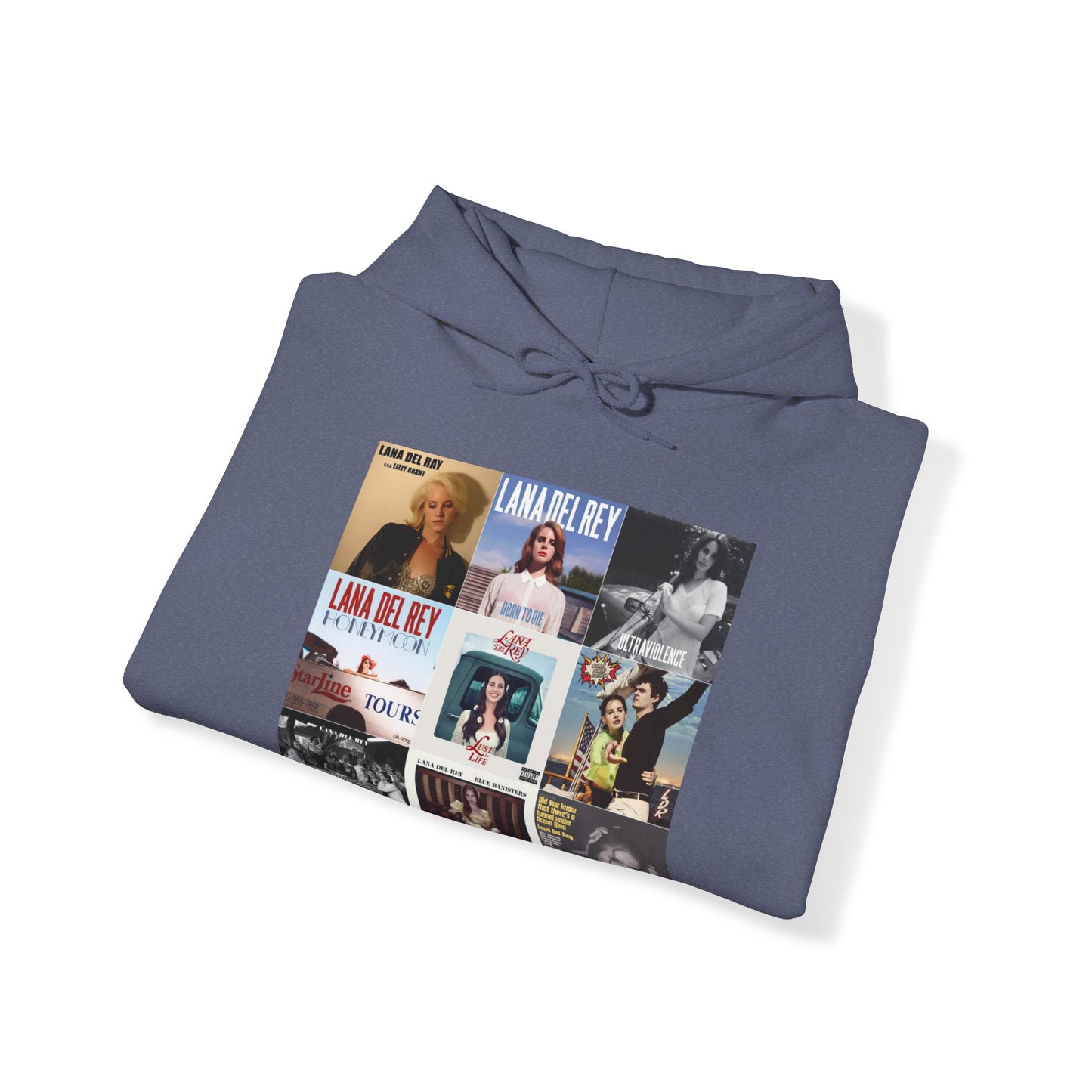 Lana Del Rey Album Cover Collage Unisex Heavy Blend Hooded Sweatshirt