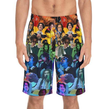 Conan Grey Rainbow Photo Collage Men's Board Shorts