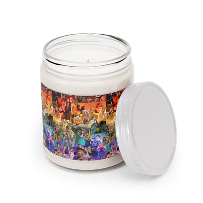 Taylor Swift Rainbow Photo Collage Scented Candle