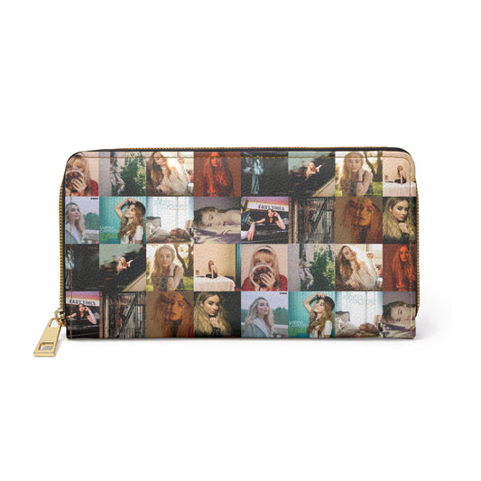 Sabrina Carpenter Album Cover Collage Zipper Wallet