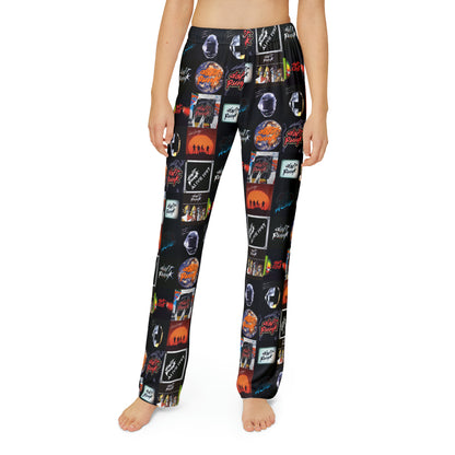 Daft Punk Album Cover Art Collage Kids Pajama Pants