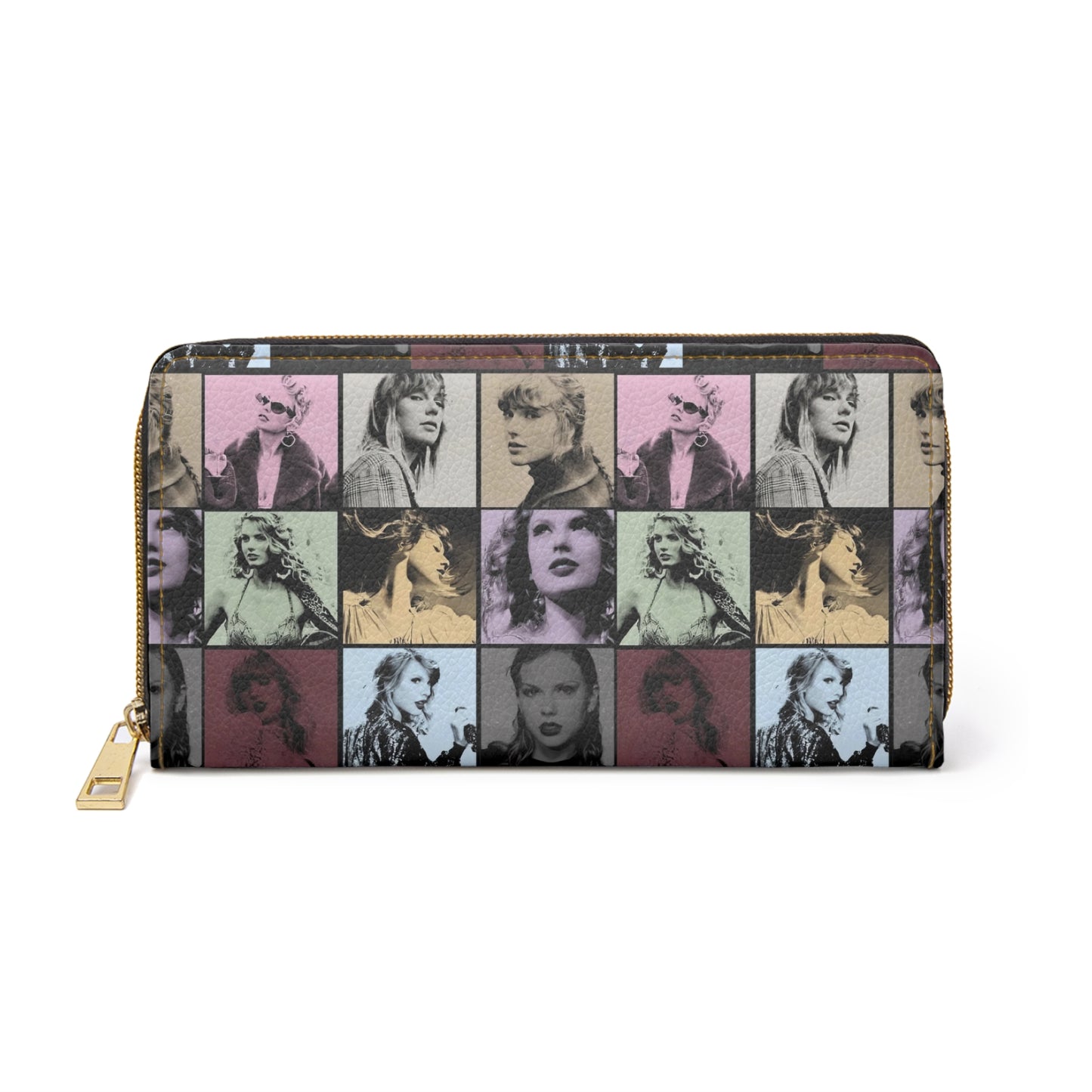 Taylor Swift Eras Collage Zipper Wallet