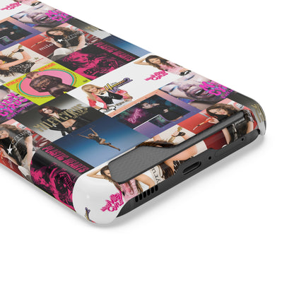 Miley Cyrus Album Cover Collage Phone Case With Card Holder