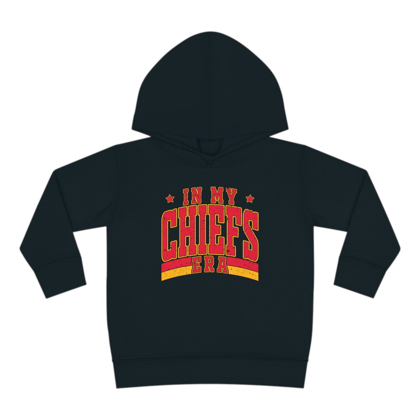 Taylor Swift In My Chiefs Era Toddler Pullover Fleece Hoodie