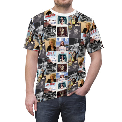 Lana Del Rey Album Cover Collage Unisex Tee Shirt