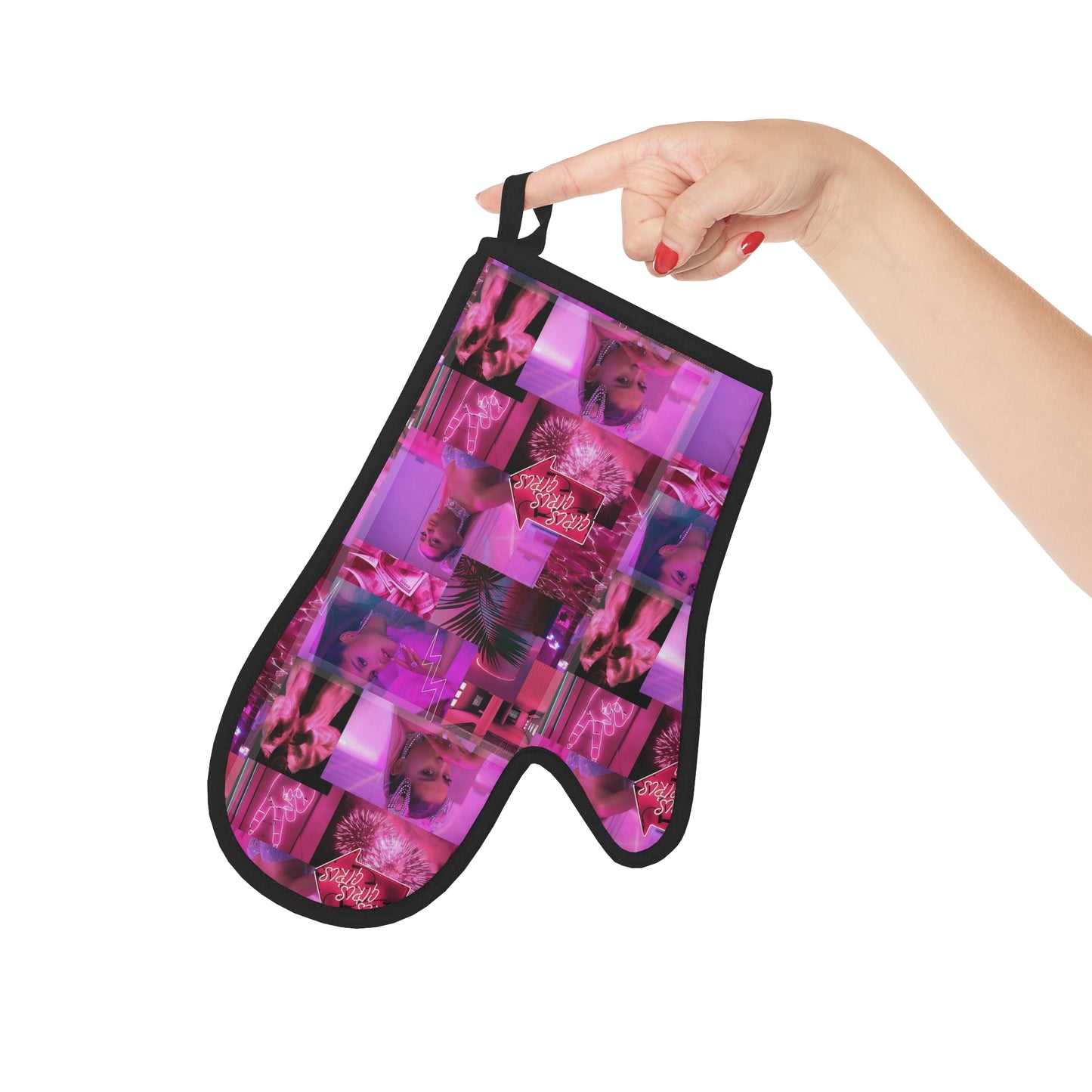 Ariana Grande 7 Rings Collage Oven Glove