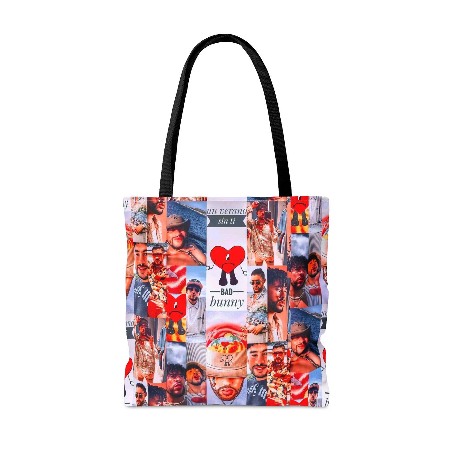 Bad Bunny Un Verano Sin Ti Photo Collage Tote Bag