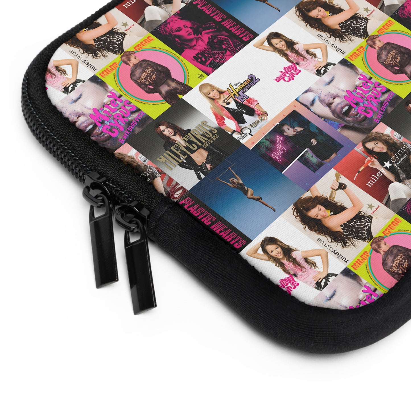 Miley Cyrus Album Cover Collage Laptop Sleeve