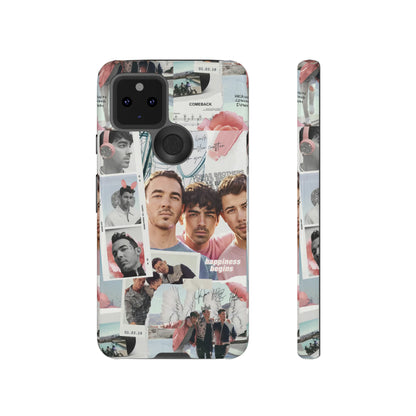 Jonas Brothers Happiness Begins Collage Tough Phone Case