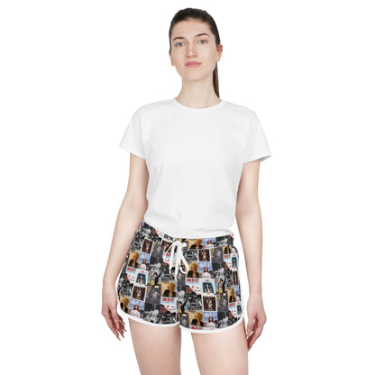 Lana Del Rey Album Cover Collage Women's Relaxed Shorts