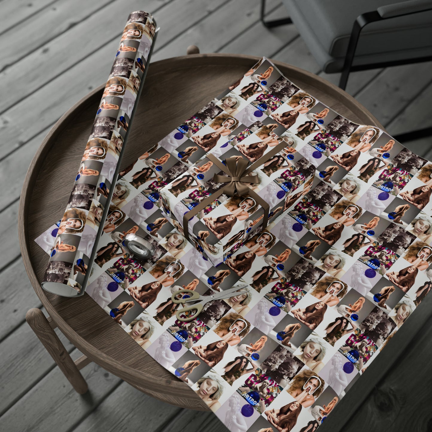 Lady Gaga ARTPOP Mosaic Gift Wrapping Paper