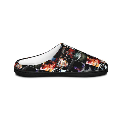 Slipknot Album Art Collage Men's Indoor Slippers