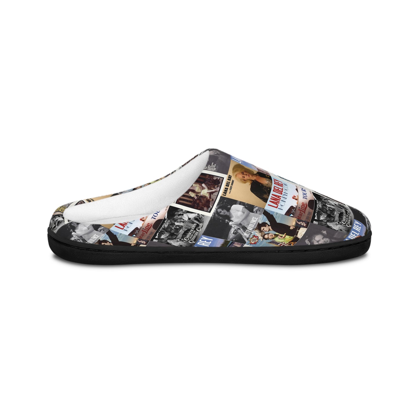 Lana Del Rey Album Cover Collage Men's Indoor Slippers