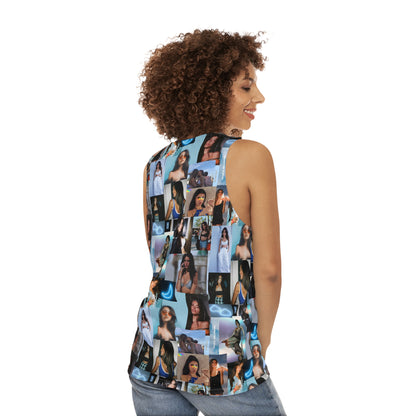 Madison Beer Mind In The Clouds Collage Unisex Tank Top