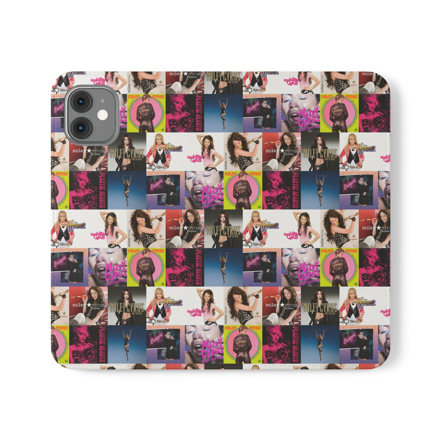 Miley Cyrus Album Cover Collage Phone Flip Case