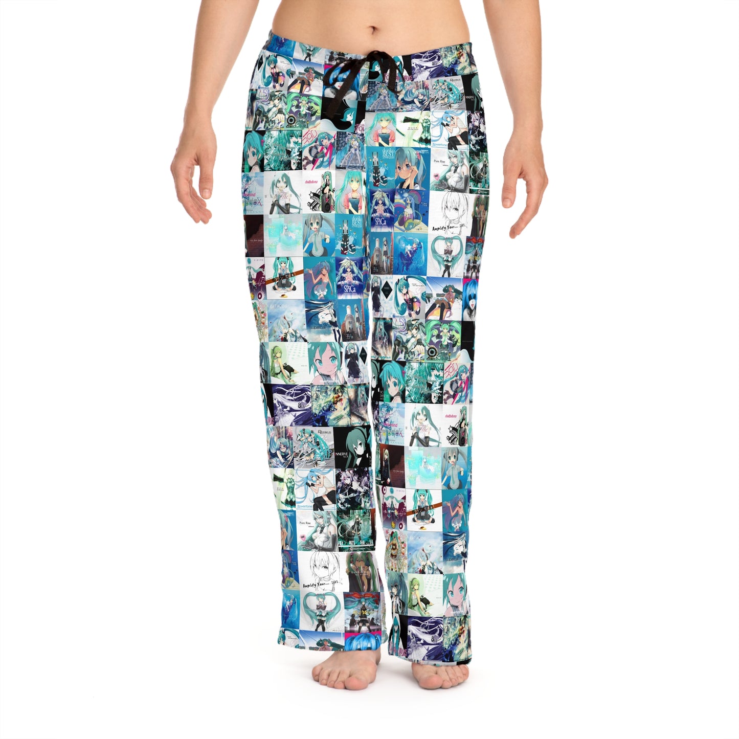 Hatsune Miku Album Cover Collage Women's Pajama Pants