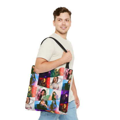 Olivia Rodrigo Portrait Collage Tote Bag