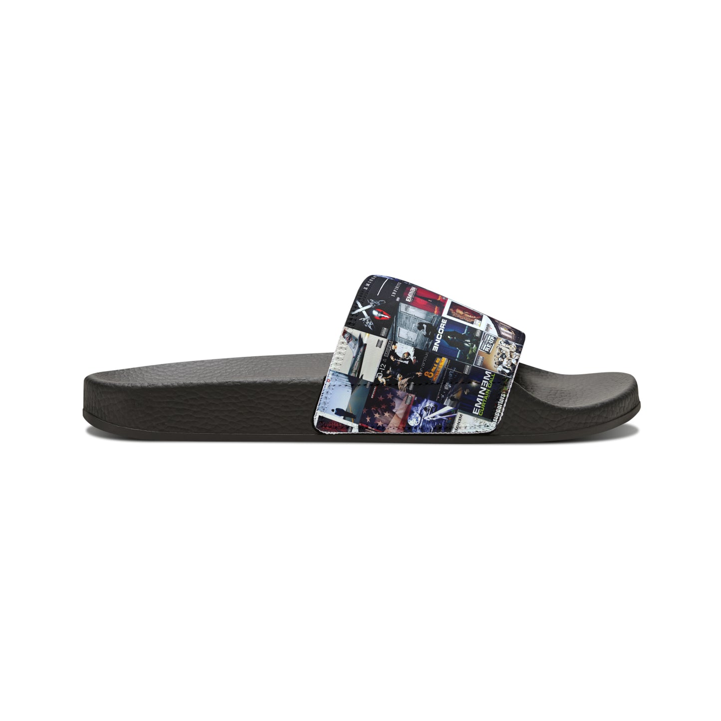 Eminem Album Art Cover Collage Women's Slide Sandals