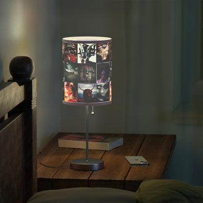 Slipknot Album Art Collage Lamp on a Stand