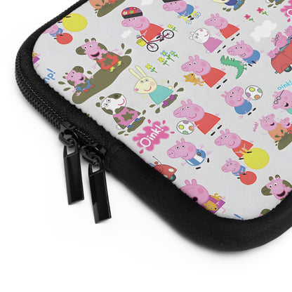 Peppa Pig Oink Oink Collage Laptop Sleeve