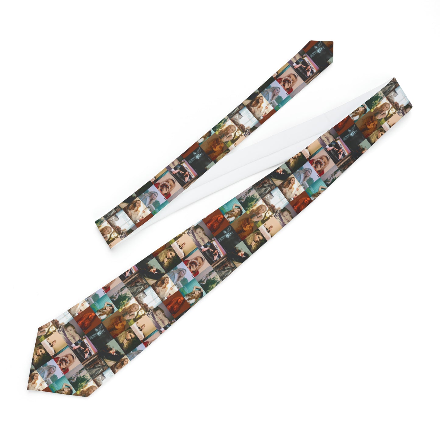 Sabrina Carpenter Album Cover Collage Neck Tie