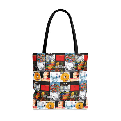 Radiohead Album Cover Collage Tote Bag