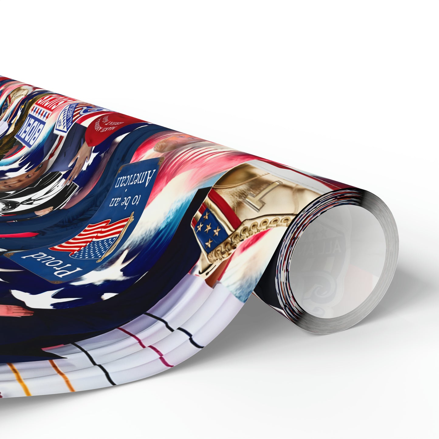 Donald Trump 2024 MAGA Montage Gift Wrapping Paper