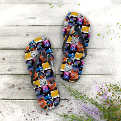 Muse Album Cover Collage Flip Flops