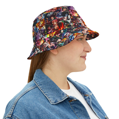 Demon Slayer Reflections Collage Bucket Hat