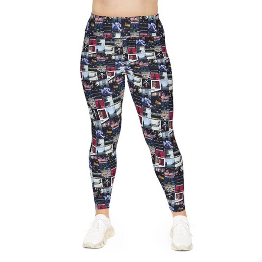 Eminem Album Art Cover Collage Plus Size Leggings