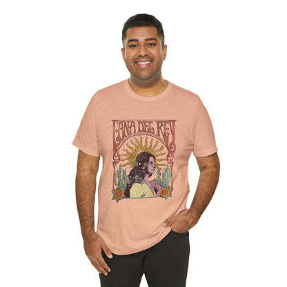 Lana Del Rey Vintage Artwork Unisex Jersey Short Sleeve Tee Shirt