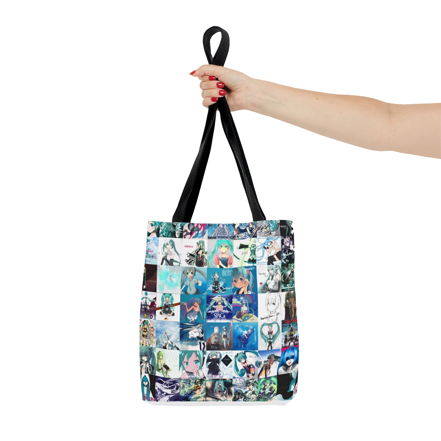 Hatsune Miku Album Cover Collage Tote Bag