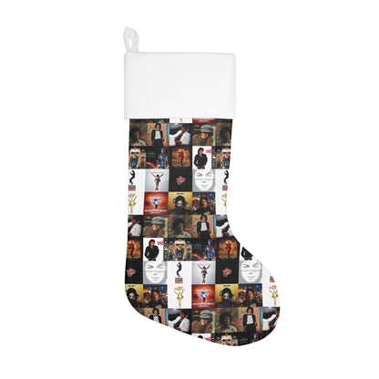 Michael Jackson Album Cover Collage Holiday Stocking