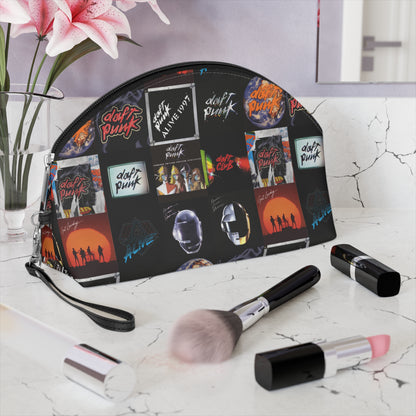 Daft Punk Album Cover Art Collage Makeup Bag