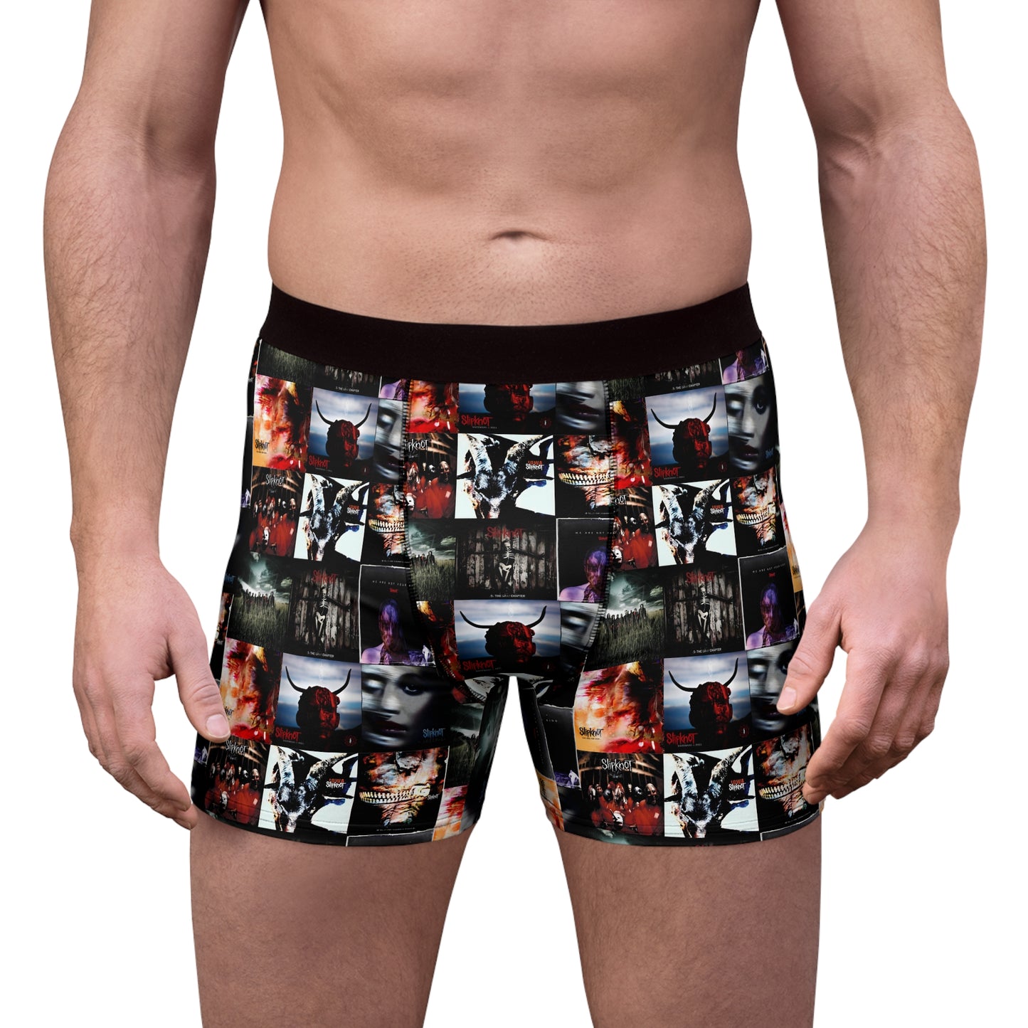 Slipknot Album Art Collage Men's Boxer Briefs Underwear