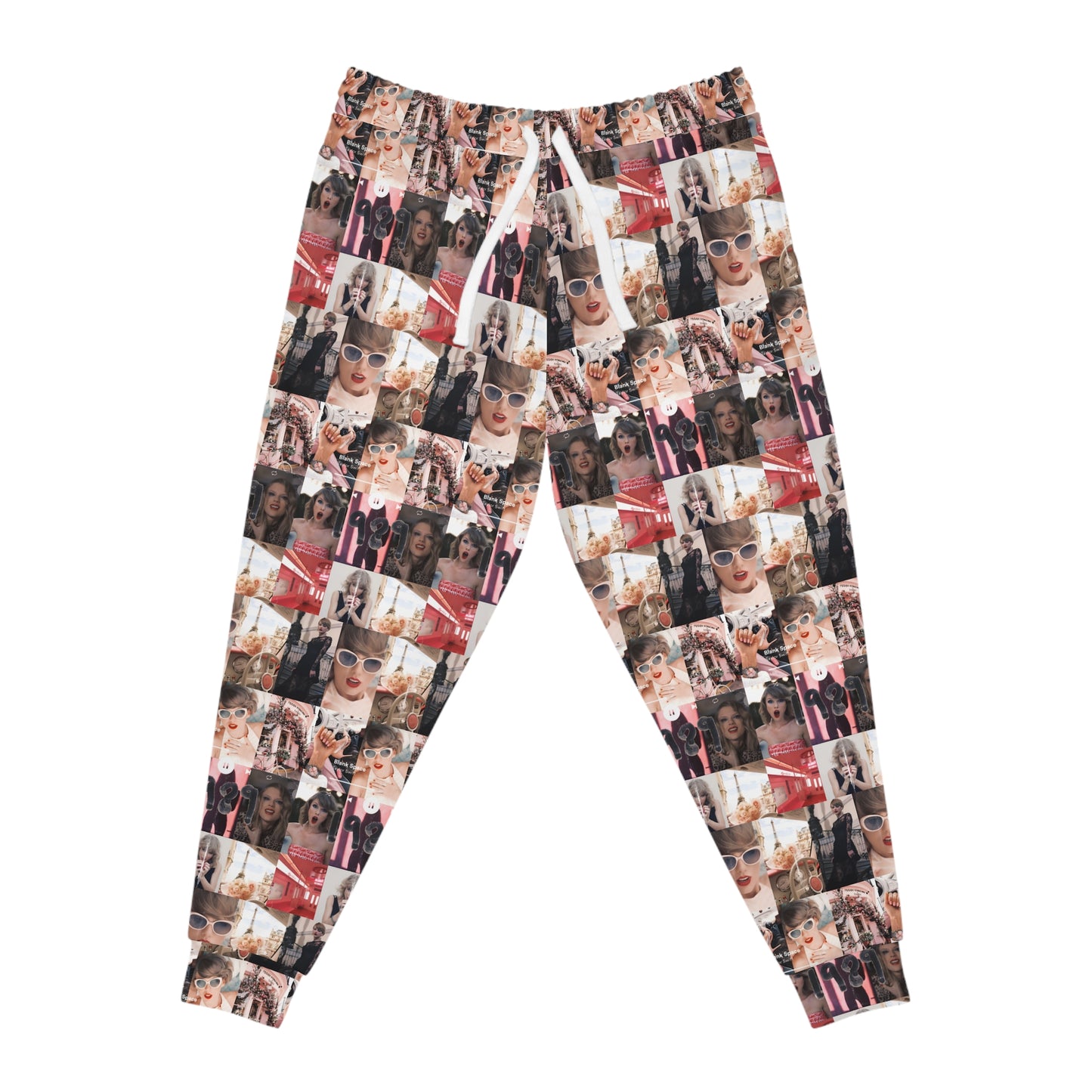 Taylor Swift 1989 Blank Space Collage Athletic Joggers
