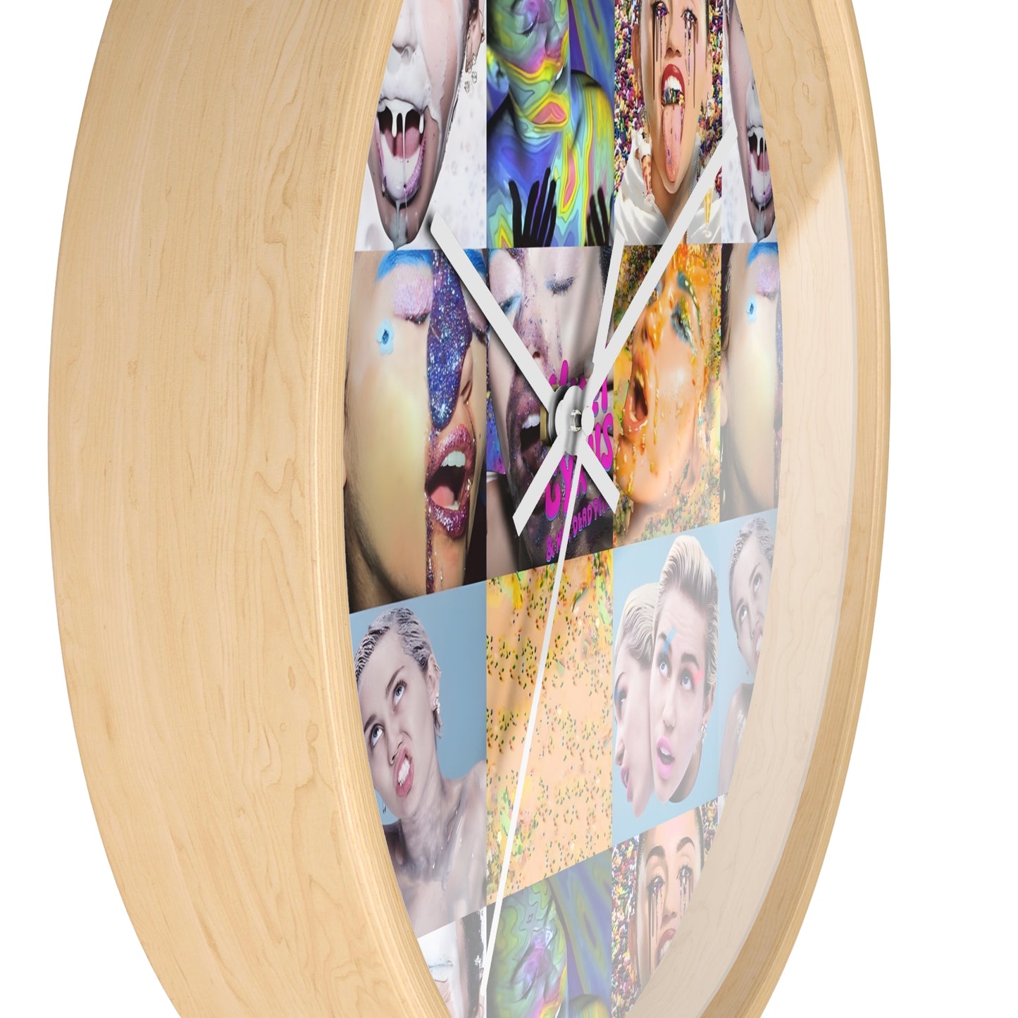 Miley Cyrus & Her Dead Petz Mosaic Wall Clock