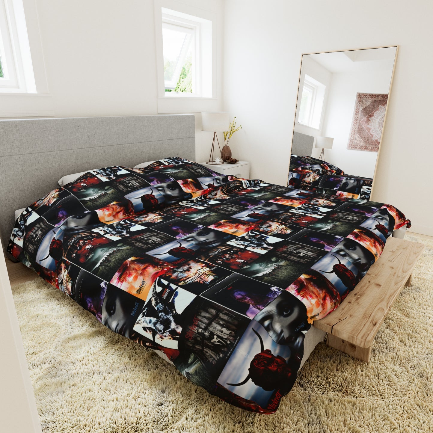 Slipknot Album Art Collage Duvet Cover