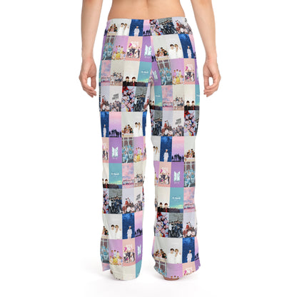 BTS Pastel Aesthetic Collage Women's Pajama Pants