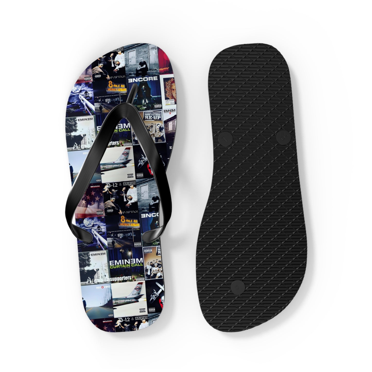 Eminem Album Art Cover Collage Flip Flops